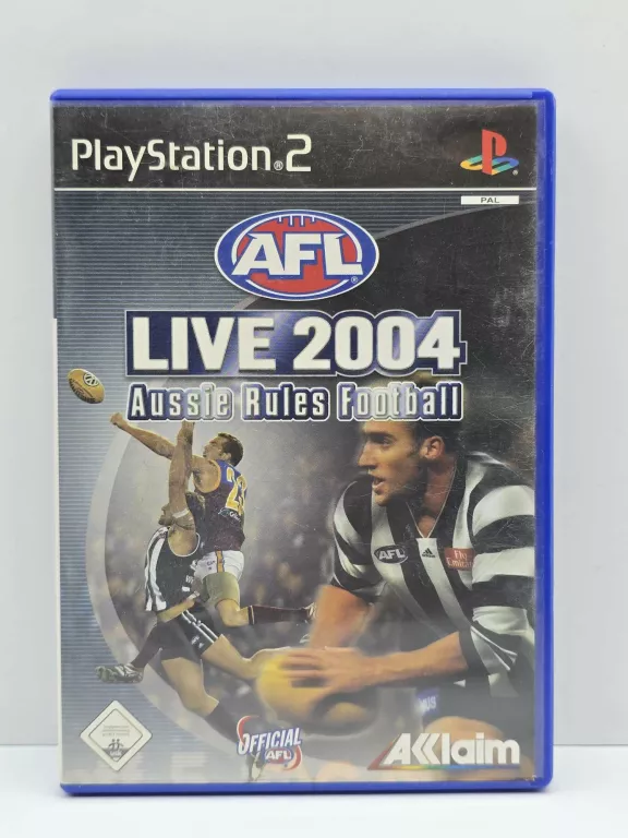 GRA PS2 AFL LIVE 2004 AUSSIE RULES FOOTBALL