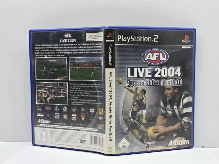 GRA PS2 AFL LIVE 2004 AUSSIE RULES FOOTBALL