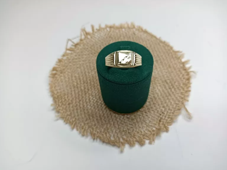ZŁOTY MĘSKI SYGNET 585/2,55G/R.30