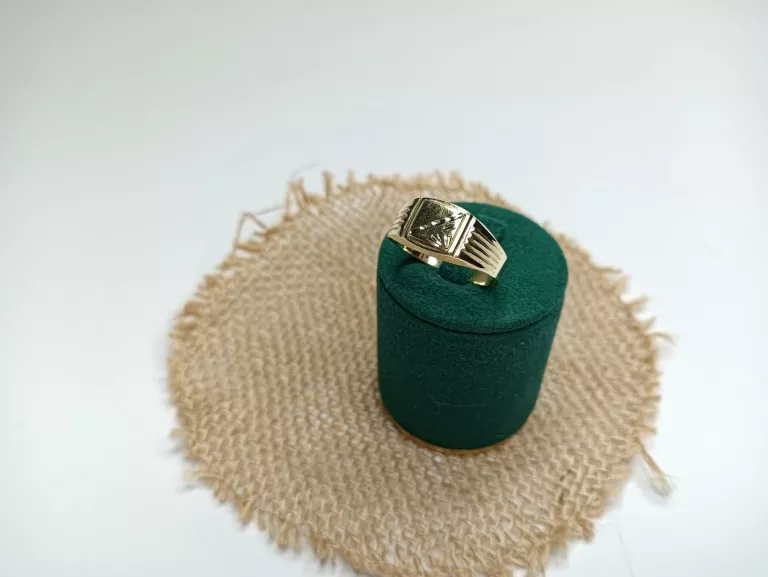 ZŁOTY MĘSKI SYGNET 585/2,55G/R.30