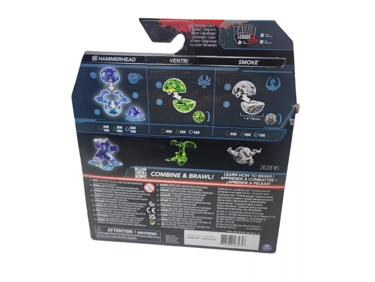 ZESTAW STARTOWY SPIN BAKUGAN 6066989