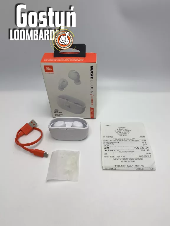 SŁUCHAWKI JBL WAVE BUDS 2 GWARANCJA !!!