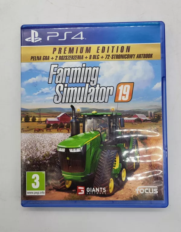 GRA NA PS4 FARMING SIMULATOR 19