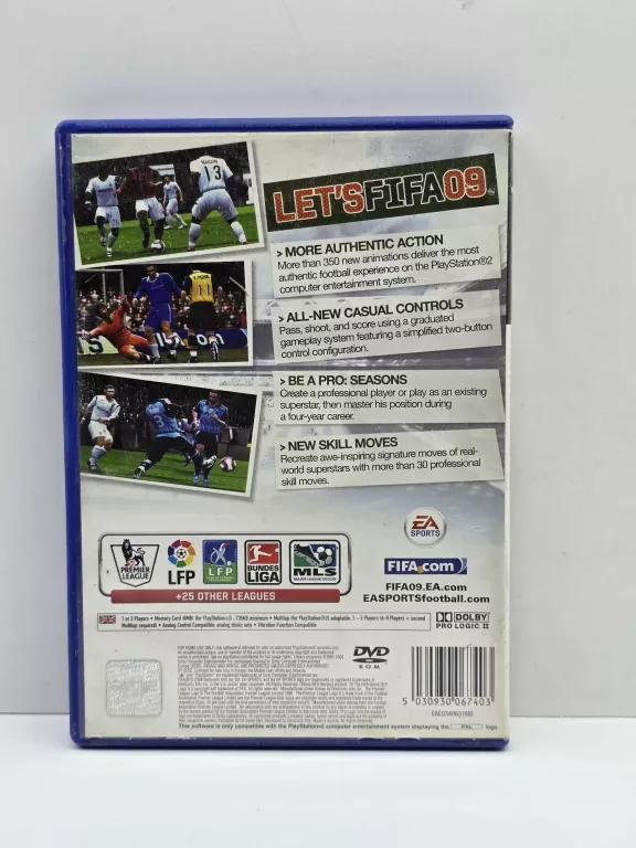 GRA PS2 EA SPORTS  FIFA 09