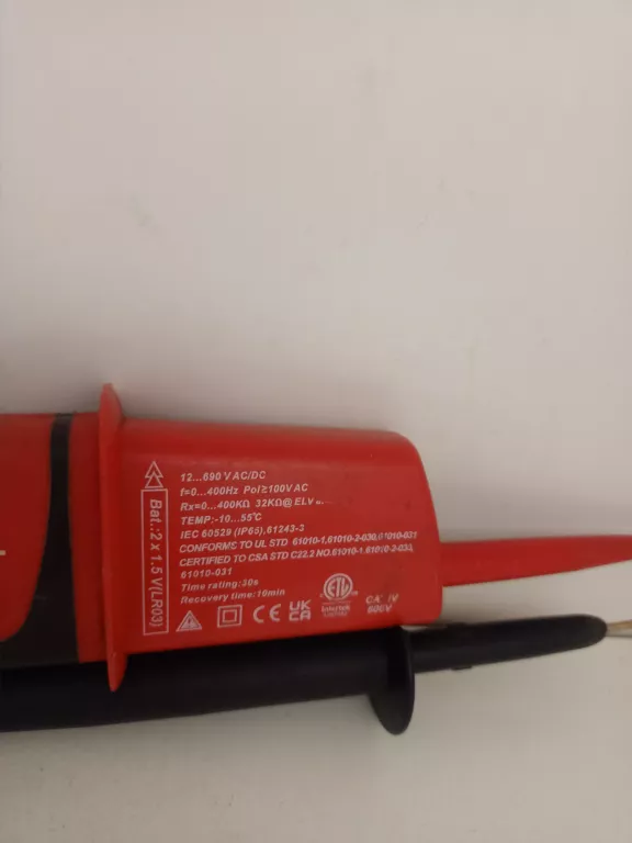 MIERNIK PRÓBNIK TESTER NAPIĘCIA UNI-T UT15C