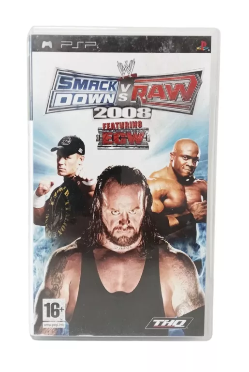 GRA NA PSP SMACKDOWN VS RAW 2008