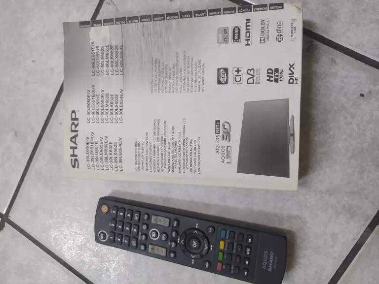 TELEWIZOR SHARP LC-39LE650V