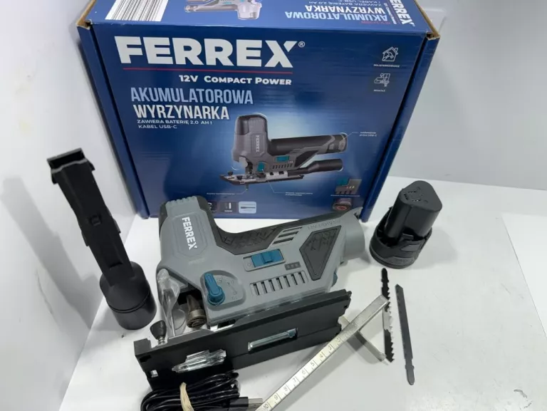 AKUMULATOROWA WYRZYNARKA 12V FERREX COMPACT POWER KARTON