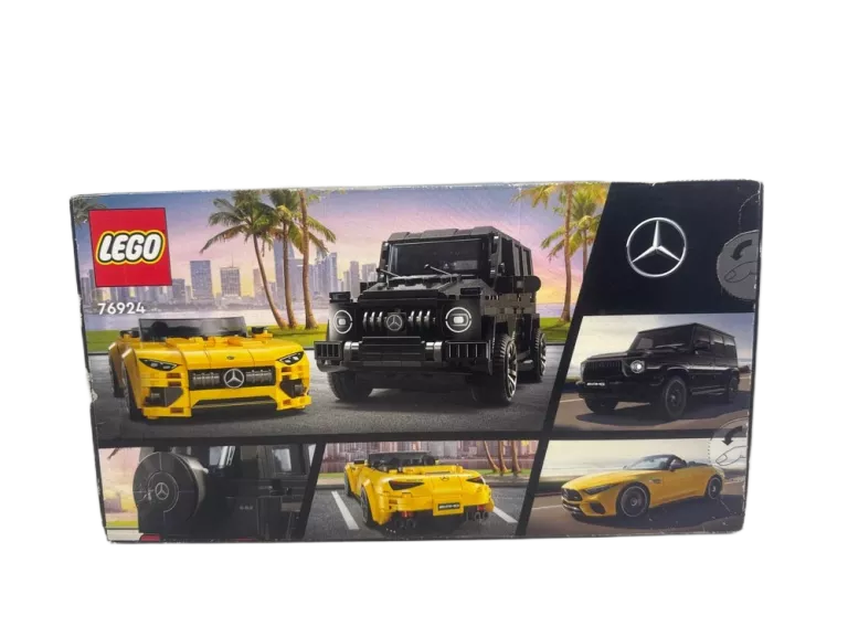 LEGO 76924 SPEED CHAMPIONS SAMOCHÓD MERCEDES-AMG G 63 I MERCEDES-AMG SL 63