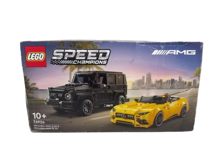 LEGO 76924 SPEED CHAMPIONS SAMOCHÓD MERCEDES-AMG G 63 I MERCEDES-AMG SL 63