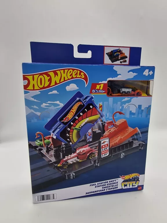 HOT WHEELS ROZRYWKA MIEJSKA W MIEŚCIE - STACJA BENZYNOWA HKX45