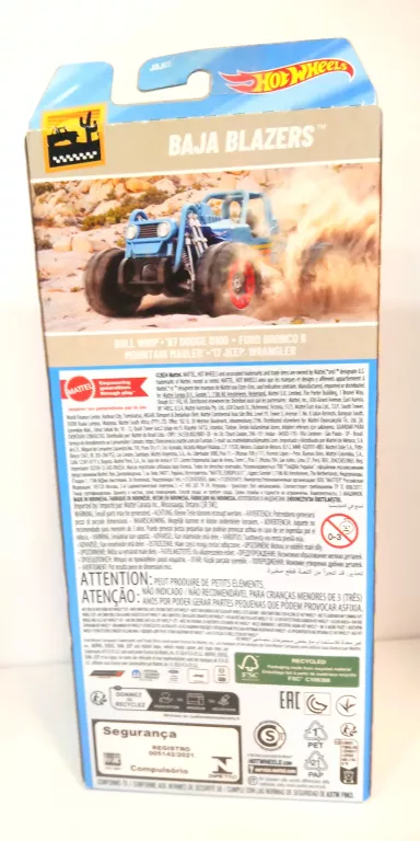 HOT WHEELS BAJA  BLAZERS JBJ82