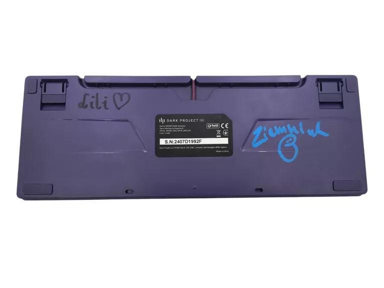 KLAWIATURA MECHANICZNA DARK PROJECT DPO87 VIOLET HORIZONS