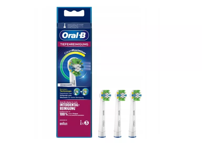 KOŃCÓWKA DO SZCZOTECZEK ORAL-B FLOSS ACTION ORYGINAŁ  3 SZT.