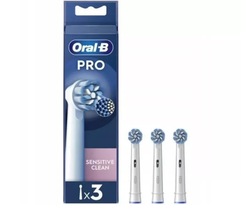 ZESTAW 3 GŁÓWEK SZCZOTECZKI ORAL-B PRO SENSITIVE CLEAN