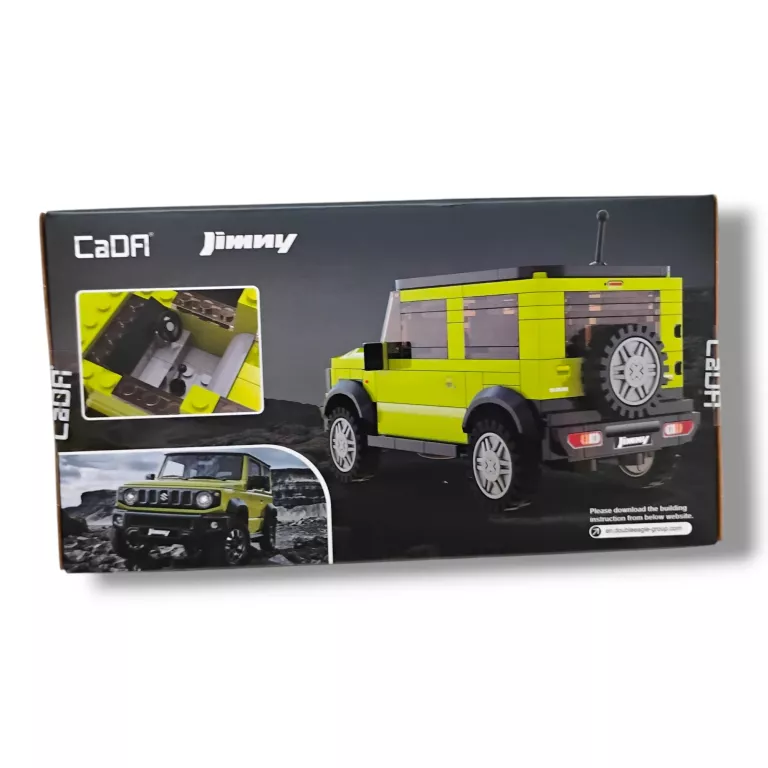 CADA KLOCKI KONSTRUKCYJNE AUTO MODEL SUZUKI JIMNY 1:24 SAMOCHÓD 192 EL.