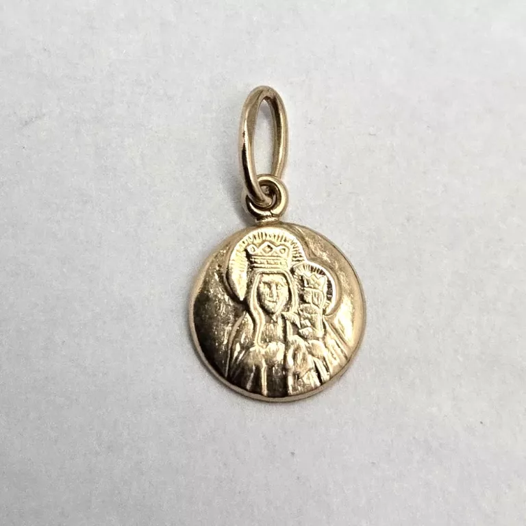 ZŁOTY WISIOREK MATKA BOSKA 585 - 0,71G