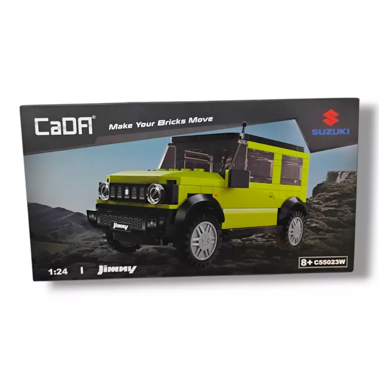CADA KLOCKI KONSTRUKCYJNE AUTO MODEL SUZUKI JIMNY 1:24 SAMOCHÓD 192 EL.