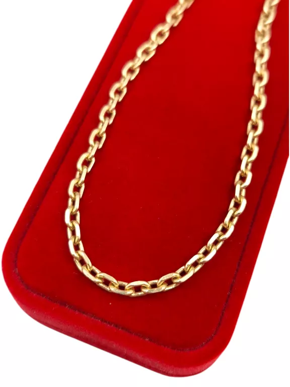 ZŁOTY ŁAŃCUSZEK ANKIER 17,36 G 54 CM