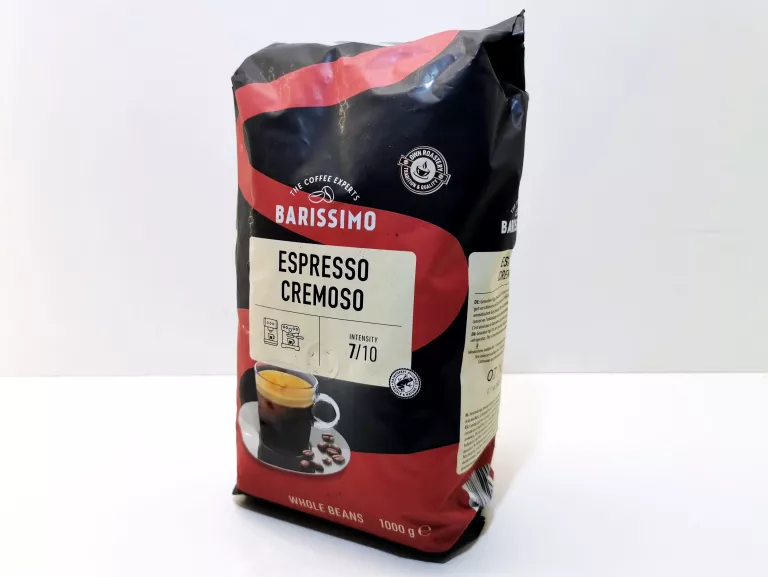 KAWA ZIARNISTA MIESZANA BARISSIMO ESPRESSO CREMOSO 1000 G