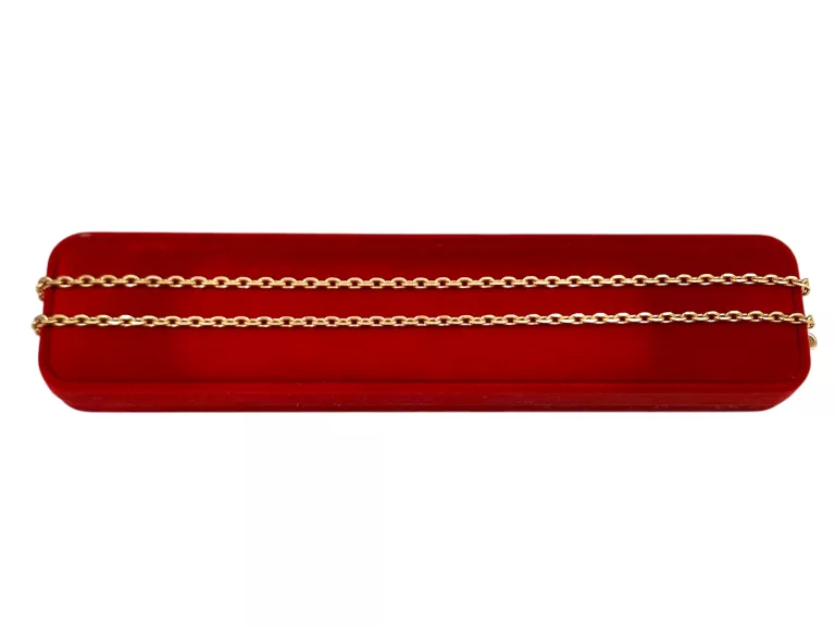 ZŁOTY ŁAŃCUSZEK ANKIER 17,36 G 54 CM