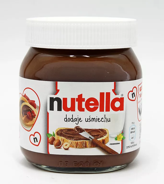 KREM Z ORZECHAMI LASKOWYMI NUTELLA NUTELLA 350G