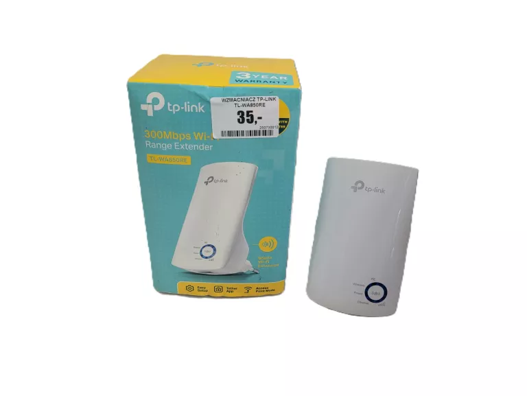WZMACNIACZ SYGNAŁU WI-FI TP-LINK TL-WA850RE