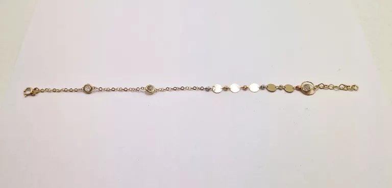 ZŁOTA BRANSOLETKA [585; 2,66 G; 17-20 CM]