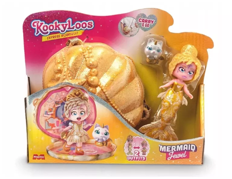 KOOKYLOOS MERMAID - JEWEL - LALECZKA SYRENA