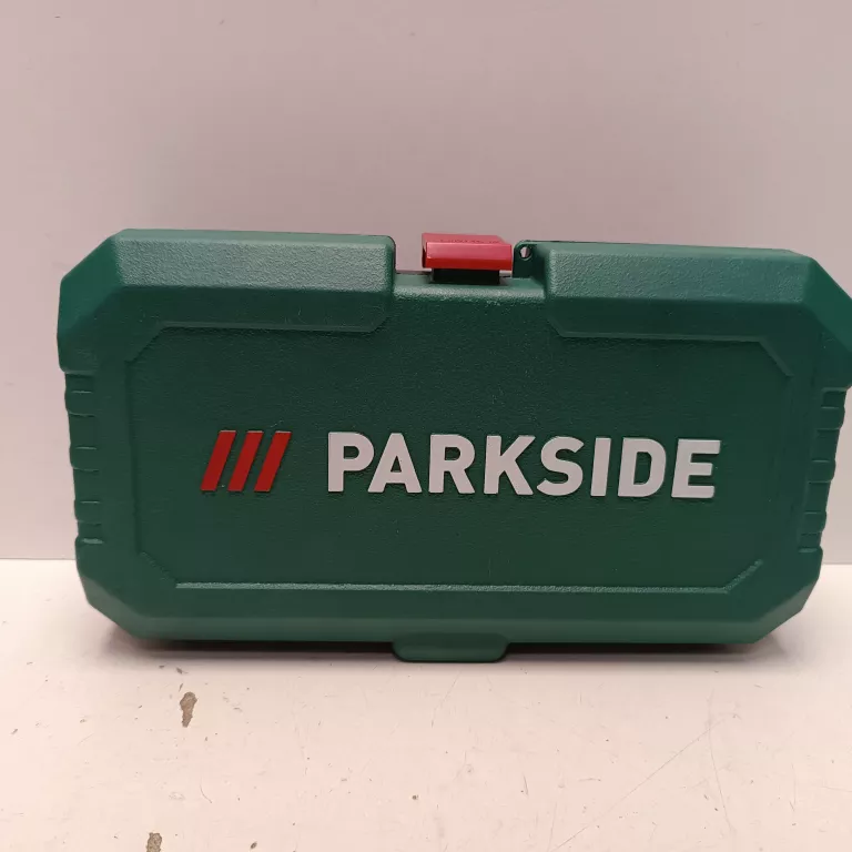 PARKSIDE ZESTAW NARZĘDZI KLUCZY NASADOWYCH + GRZECHOTKA I 46 ELEMENTY