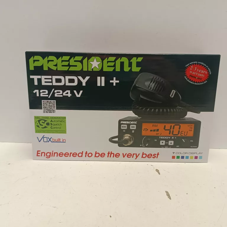 CB RADIO PRESIDENT TEDDY II