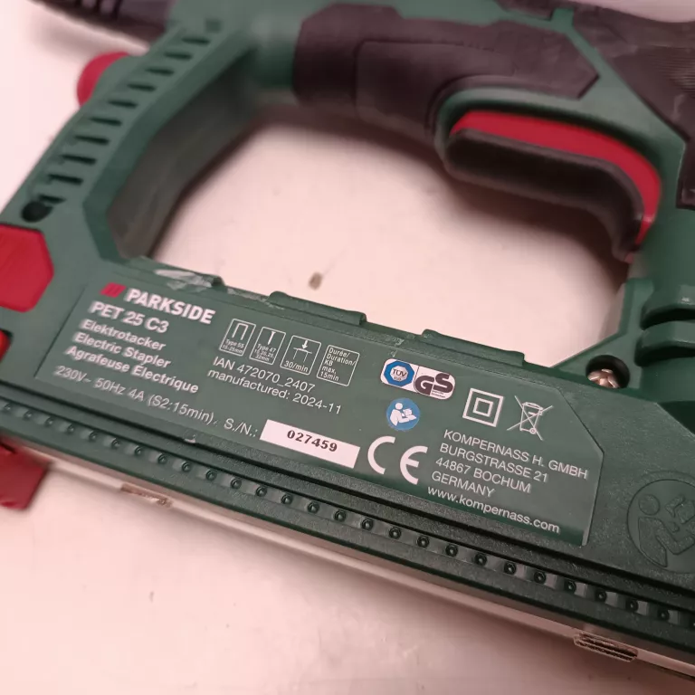 ZSZYWACZ ELEKTRYCZNY PET 25 C3