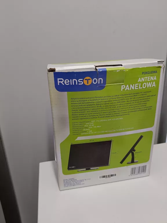 ANTENA WEWNĘTRZNA AKTYWNA REINSTON EAN001
