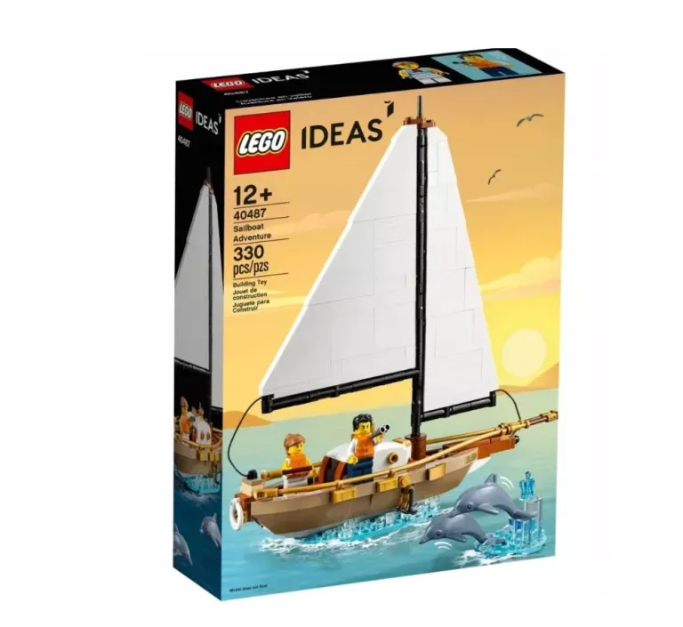 LEGO 40487 IDEAS PRZYGODA NA ŻAGLOWCU ŁÓDKA