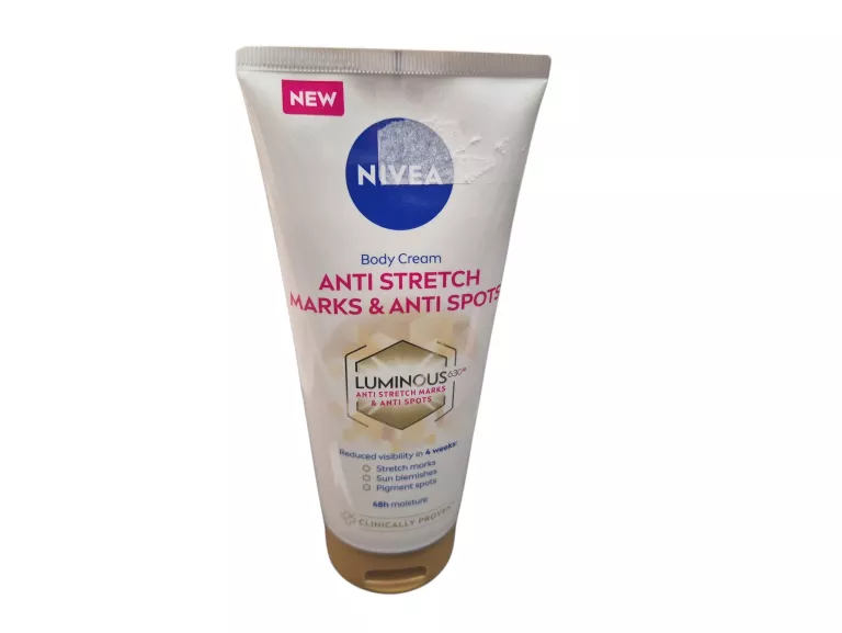 NIVEA LUMINOUS630 ANTI MARKS KREM DO CIAŁA NA ROZSTĘPY,PRZEBARWIENIA,200 M