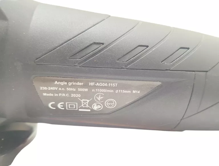 SZLIFIERKA KĄTOWA  ANGLE GRINDER HF-AG04-115T
