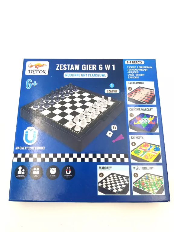 ZESTAW GIER 6W1 MAGNETYCZNY #IGŁA