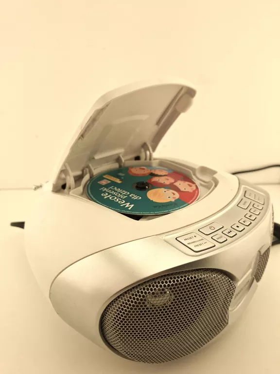 RADIOODTWARZACZ PHILIPS AZ215S/12 SREBRNY