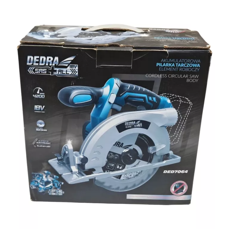 PILARKA TARCZOWA DEDRA DED7064 + PUDEŁKO