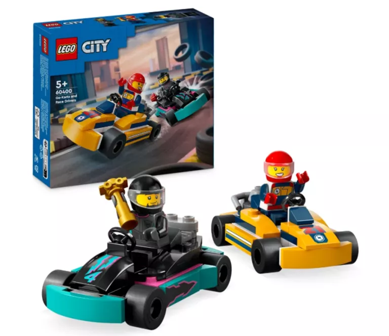 LEGO CITY 60400 GOKARTY I KIEROWCY WYŚCIGOWI + KATALOG LEGO W WERSJI PDF