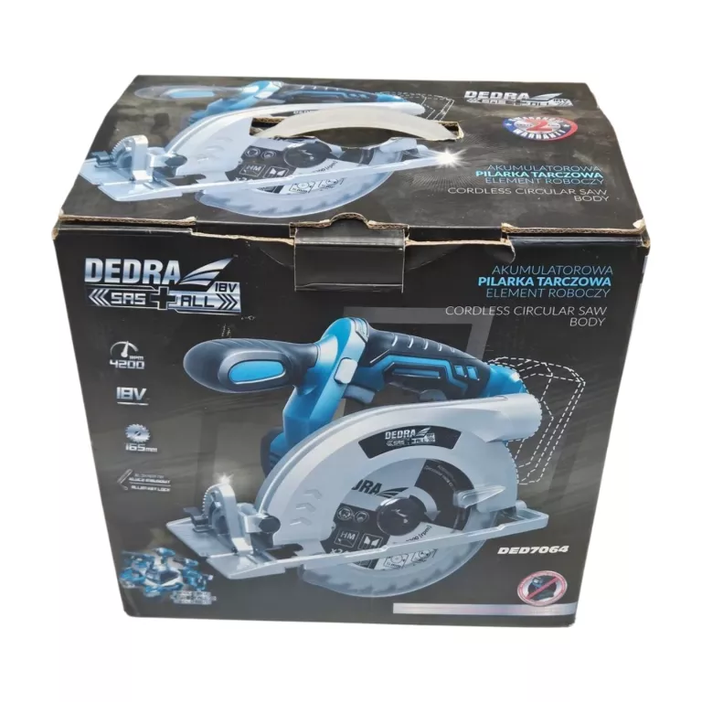 PILARKA TARCZOWA DEDRA DED7064 + PUDEŁKO