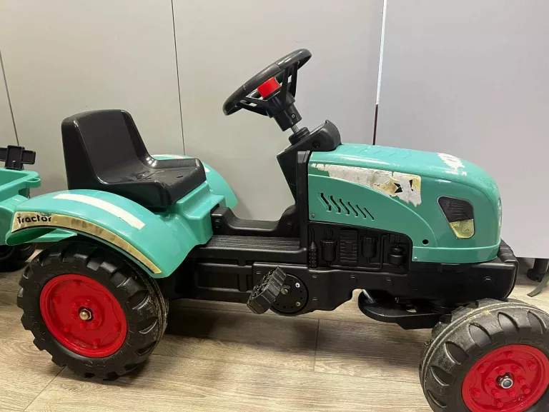 ROWER TRAKTOR Z PRZYCZEPKĄ
