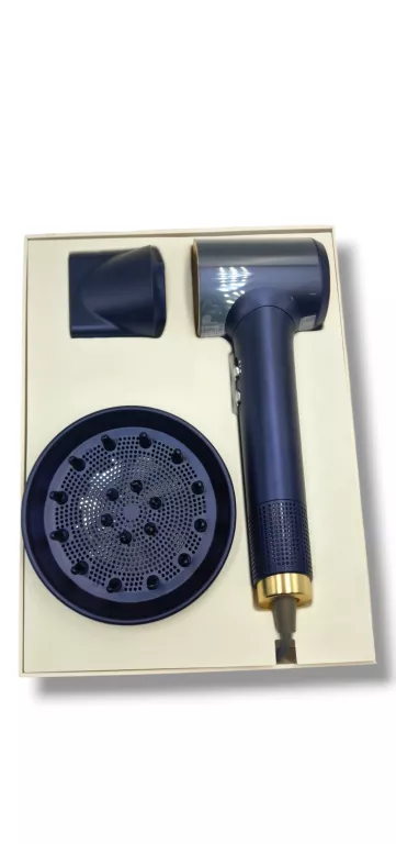 SUSZARKA DO WŁOSÓW INOLY JET DRY 1800W ICS01 MIDNIGHT BLUE KOMPLET JAK NOW