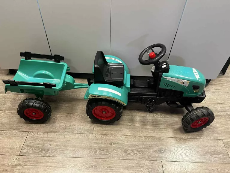 ROWER TRAKTOR Z PRZYCZEPKĄ