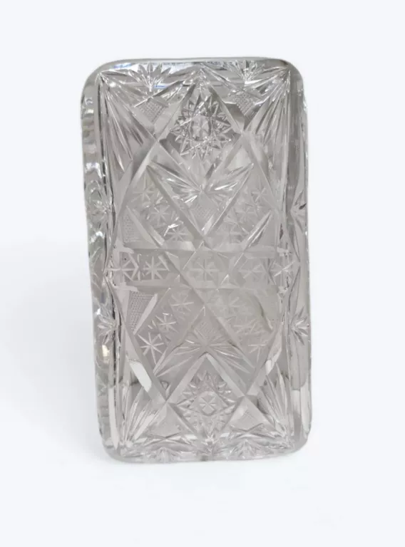TALERZYK PŁASKI SZKLANY 19,5CM X 11CM