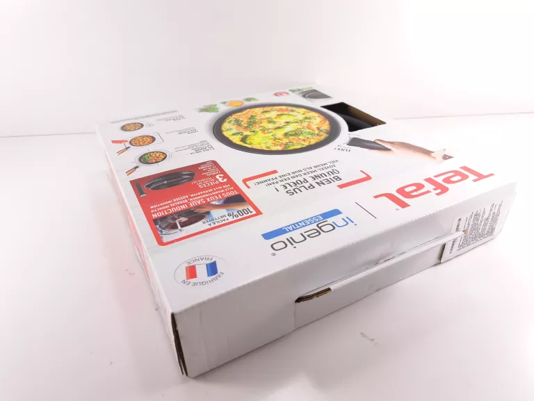 TEFAL ZESTAW 2 PATELNI INGENIO ESSENTIAL Z ODPINANĄ RĄCZKĄ #STAN FABRYCZNY