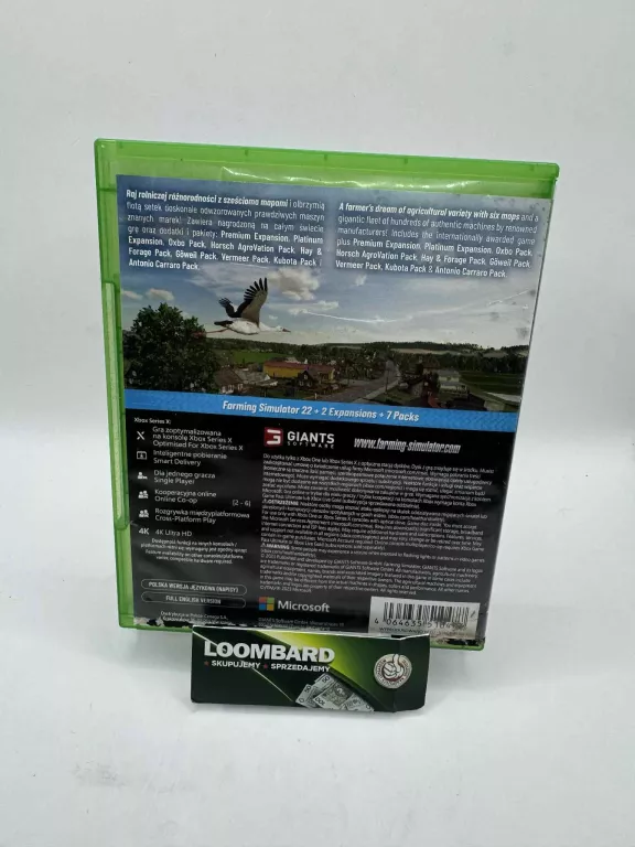 GRA XBOX ONE FARMING SIMULATOR 22 PREMIUM EDITION