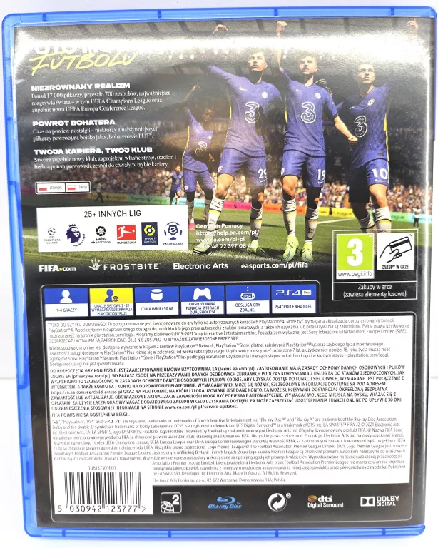 FIFA 22 GRA NA KONSOLĘ  PS4