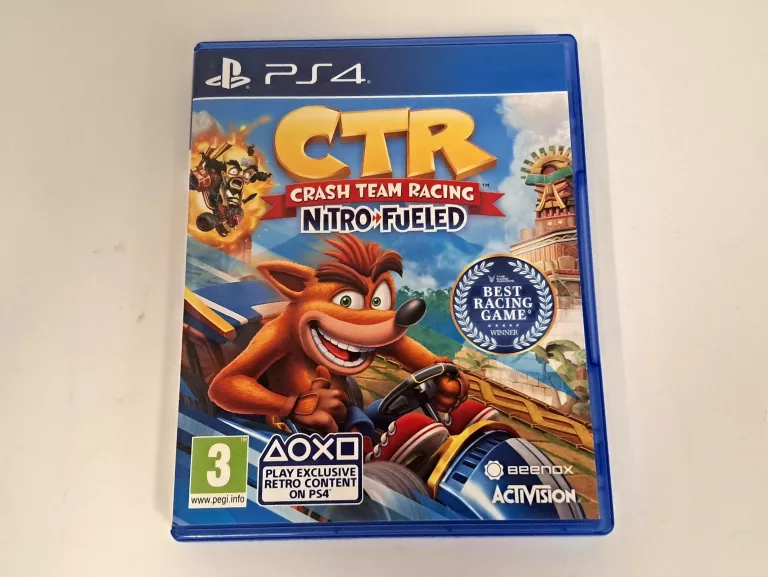 CRASH TEAM RACING NITRO FUELED PS4
