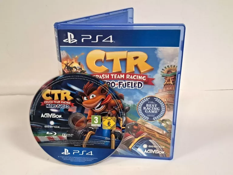 CRASH TEAM RACING NITRO FUELED PS4